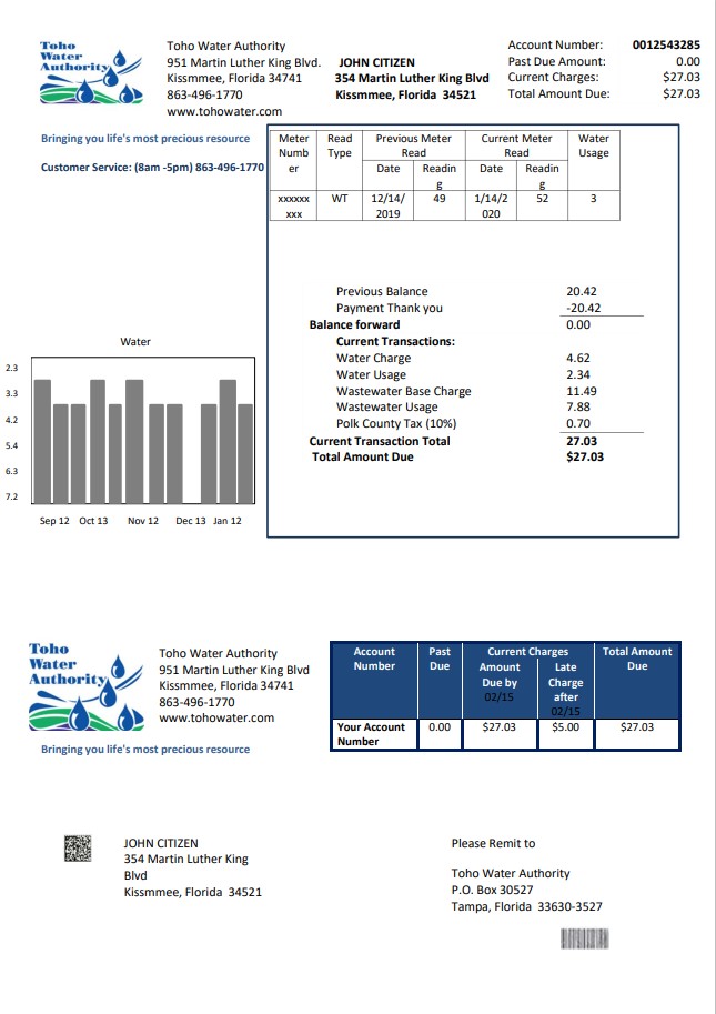  Minol USA business utility bill 